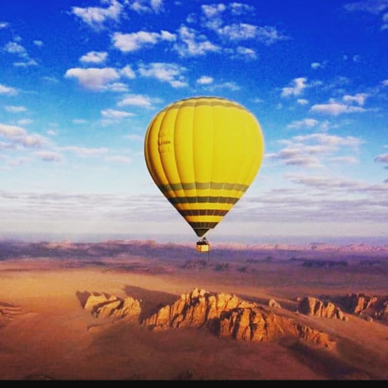 Hot air balloons