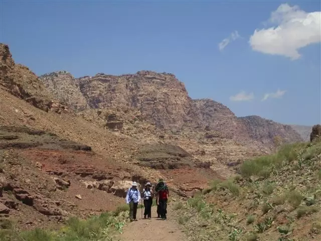 From Dana: The Trek to Petra - 6 Days