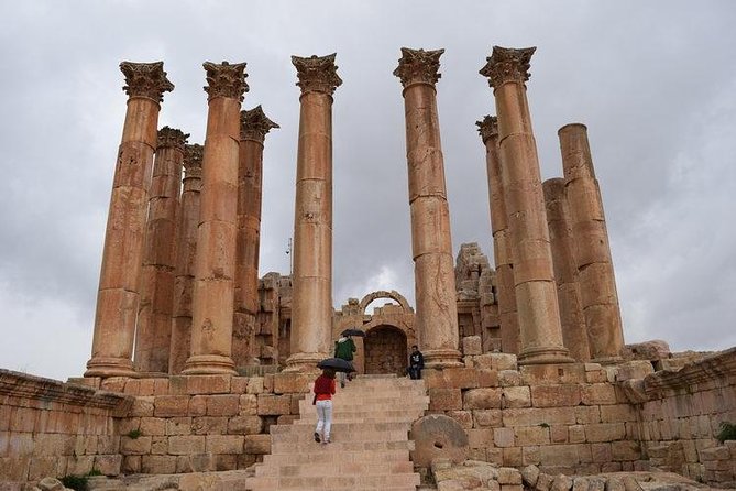 From Amman: Private Day Trip to Jerash, Umm Qais and Ajloun Castle
