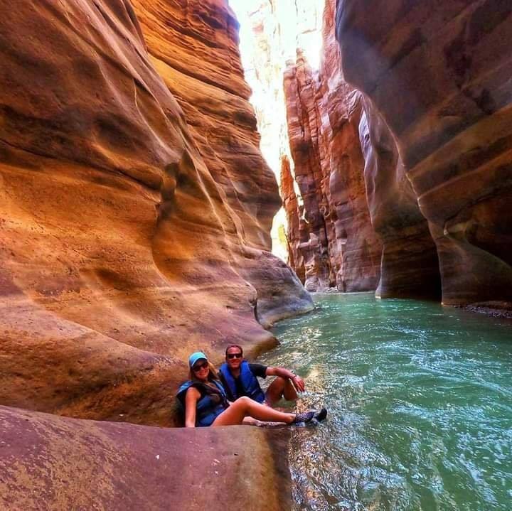From Amman: Wadi Al Mujib Hike - Private