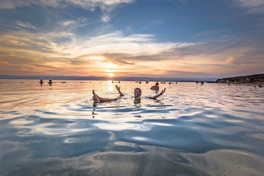 Dead Sea Swim and Lunch